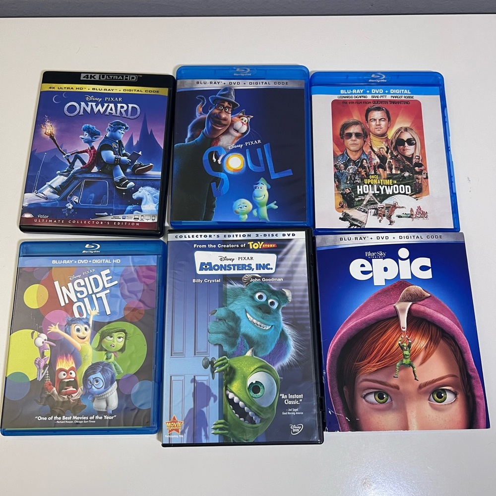 DVD bundle of 6